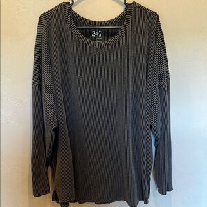 Striped Black long sleeve